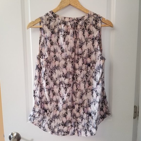 Rebecca Taylor Silk Blouse Size 6  Multicolored - Picture 2 of 5